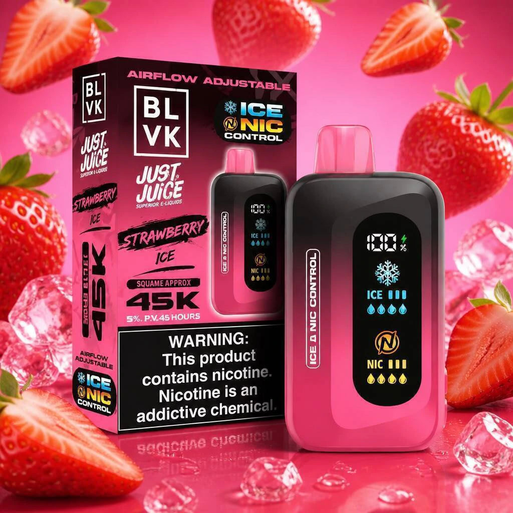 BLVK - Just Juice 45.000 Caladas - Strawberry Ice
