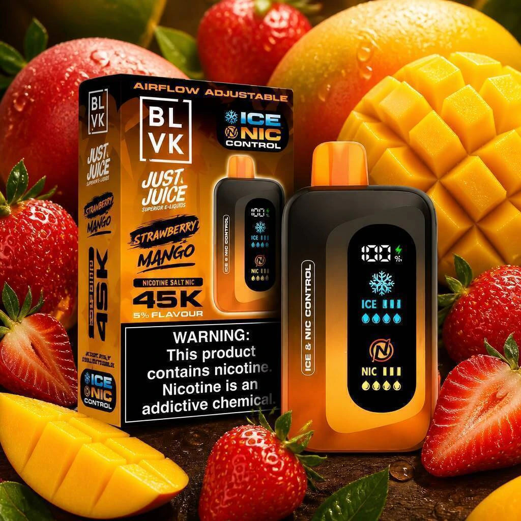 BLVK - Just Juice 45.000 Caladas - Strawberry Mango