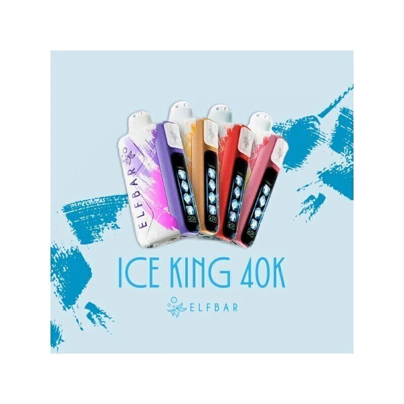 PROMO!!! ELFBAR - Ice King 80.000 Caladas - Sabores Variados 2 EQUIPOS
