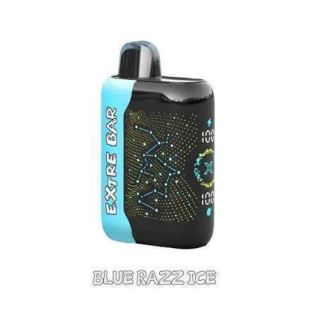 EXTRE BAR - Blue Razz Ice (Frambuesa Azul Helada)  30.000 Caladas
