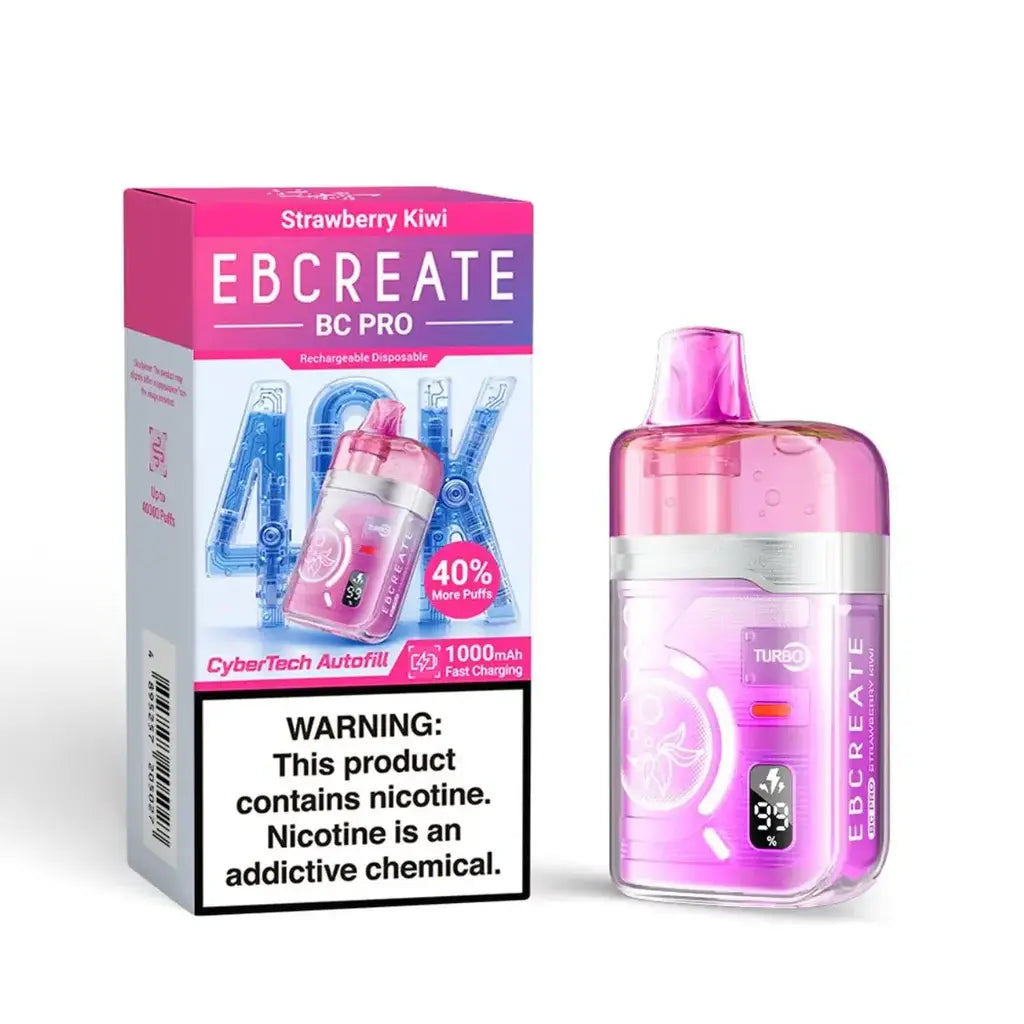 ELFBAR - BC PRO 40.000 Caladas - Strawberry Kiwi  Copiar título