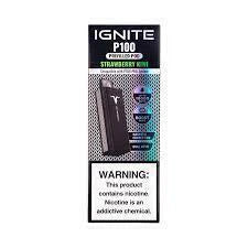 REFIL IGNITE P100 - 10.000 Caladas - Strawberry Kiwi (Frutilla y Kiwi)
